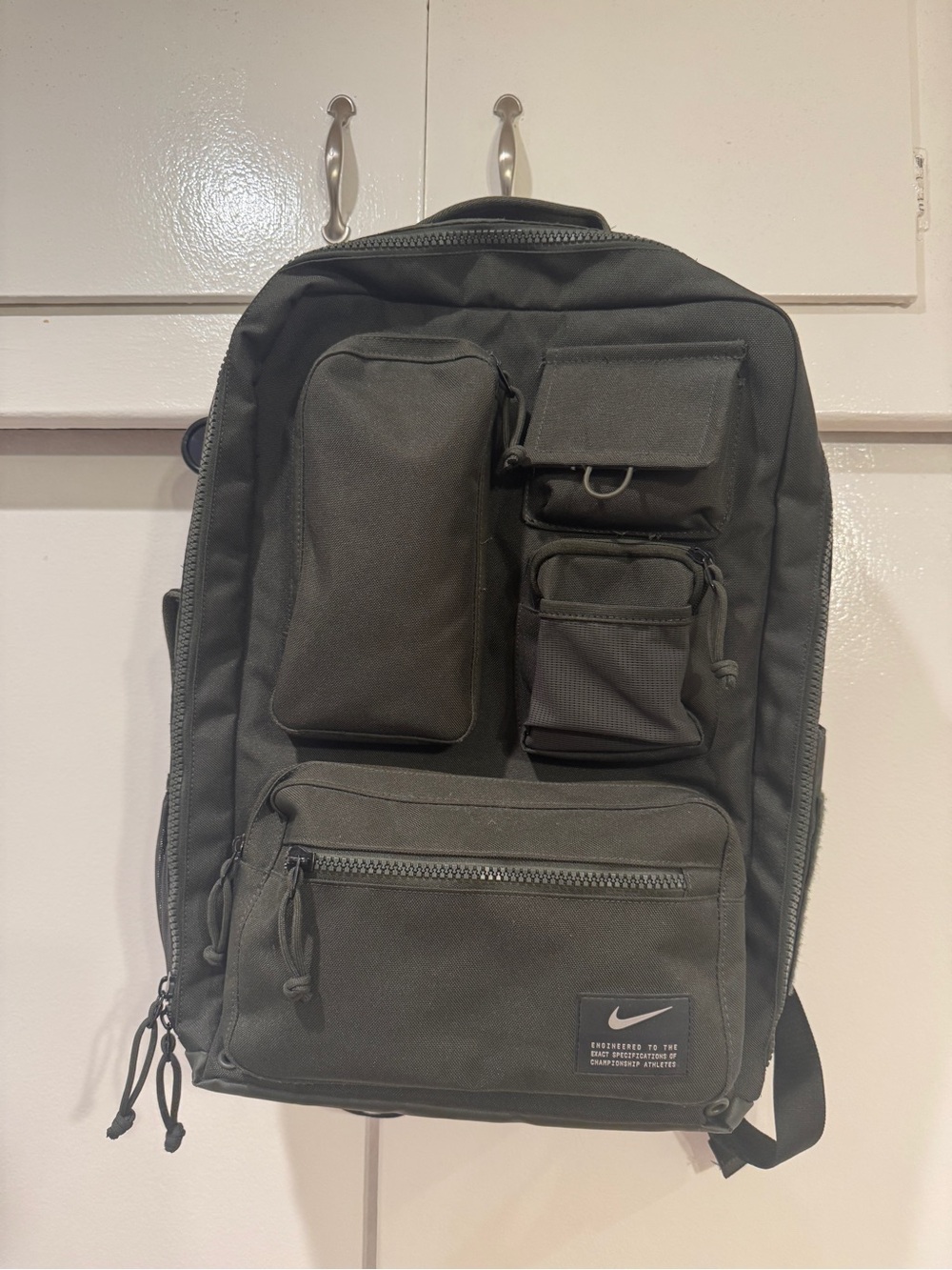 Nike Unity Elite Backpack in Army Green